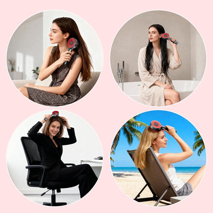 4 in 1 Hair Scalp Massager Oil Applicator, Electric Scalp Brush for Home, IPX7 Waterproof Electric Head Massager