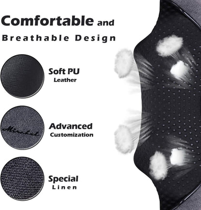 Gifts for Women Men, Neck Massager for Pain Relief Deep Tissue, Electric Shiatsu Shoulder & Back Massager with Heat, Christmas Mom Dad Gifts for Wife Husband Her Him Fathers Day (NOT Cordless)
